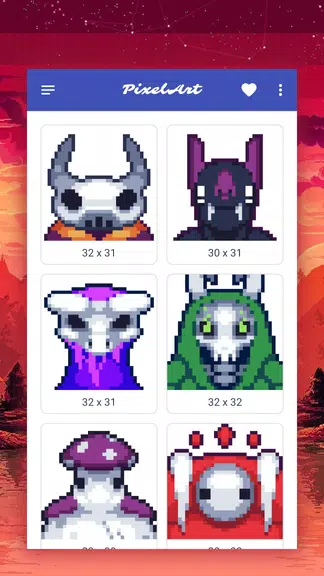 How to draw pixel monsters Ekran Görüntüsü 0