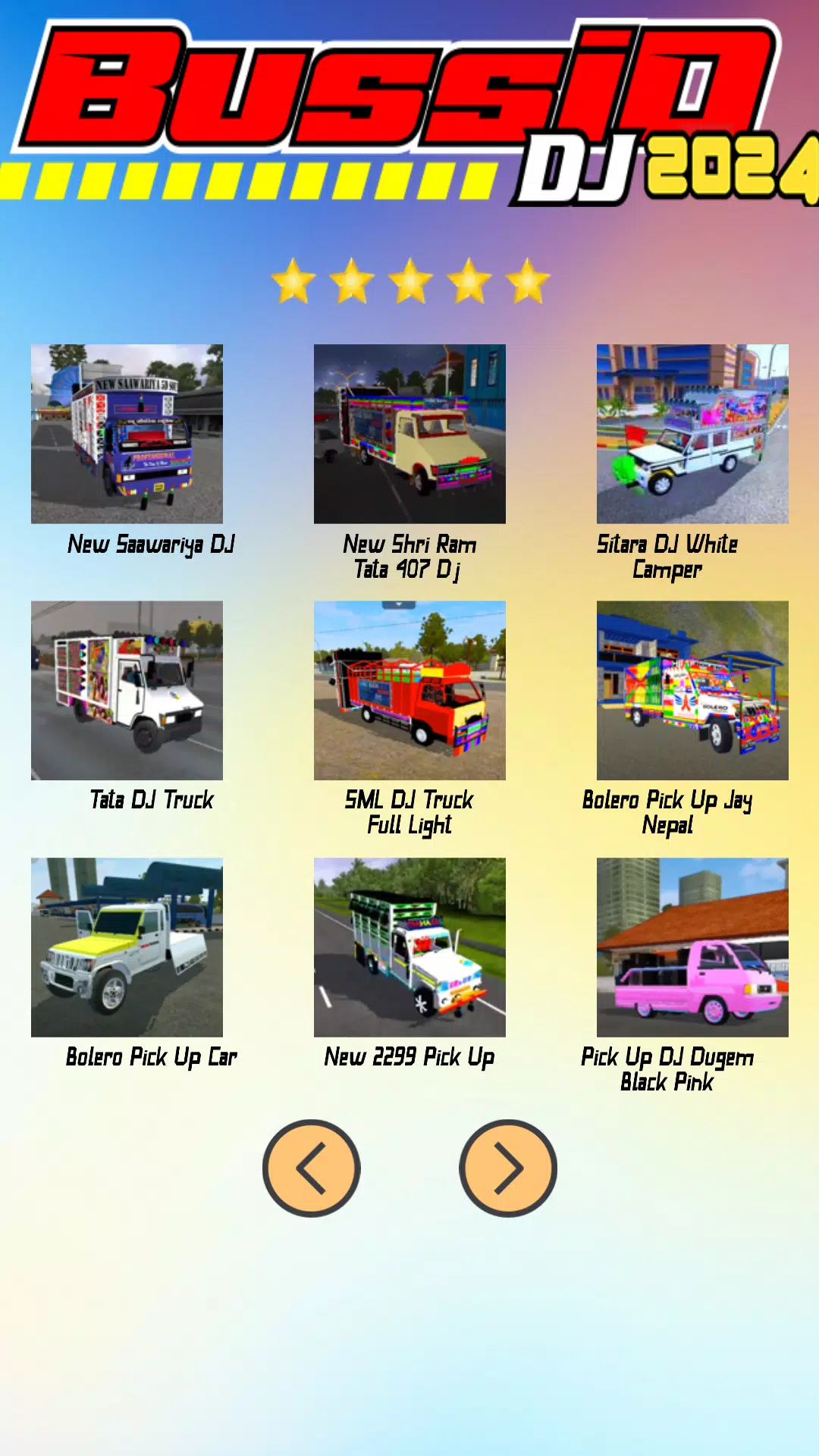 Schermata Mod Bussid DJ 2024 2