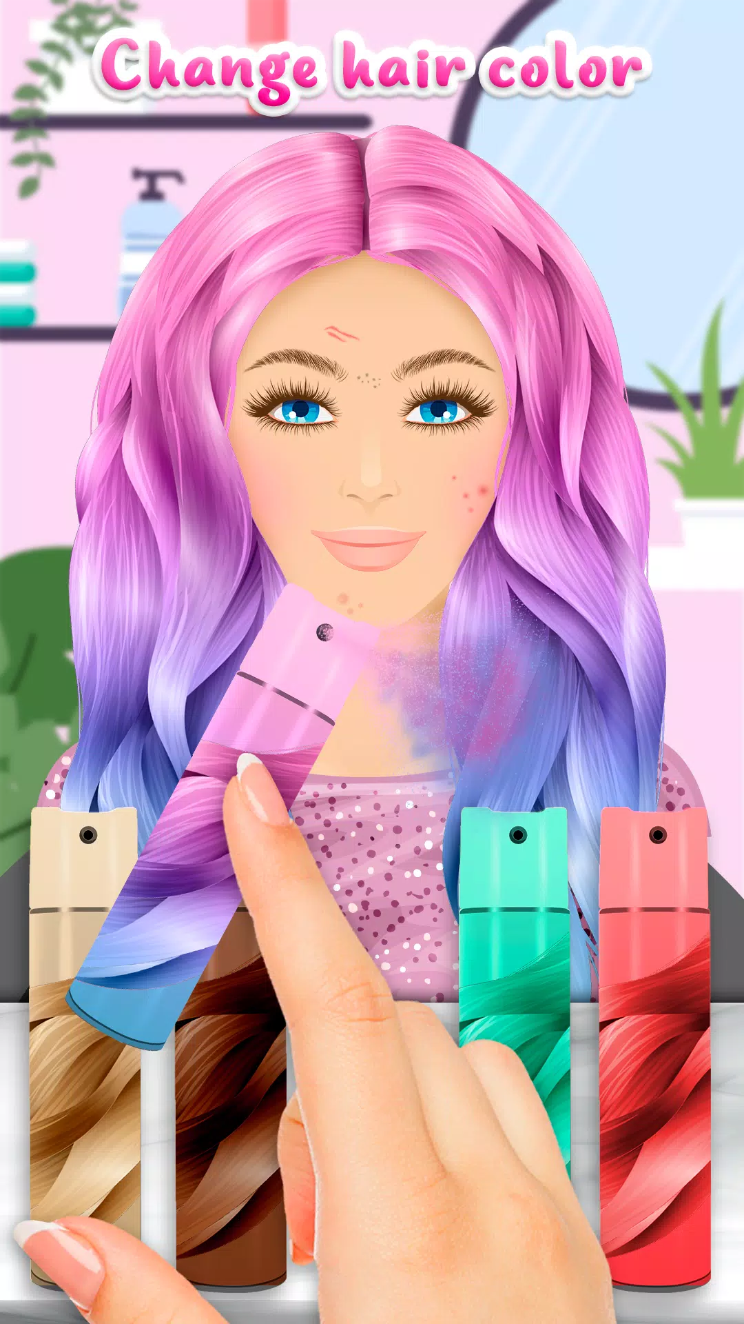 Makeup Beauty Salon Game Girls Schermafbeelding 3