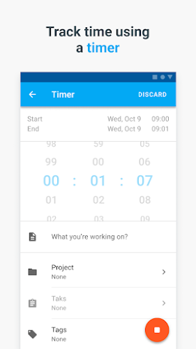 Clockify — Time Tracker Screenshot 1