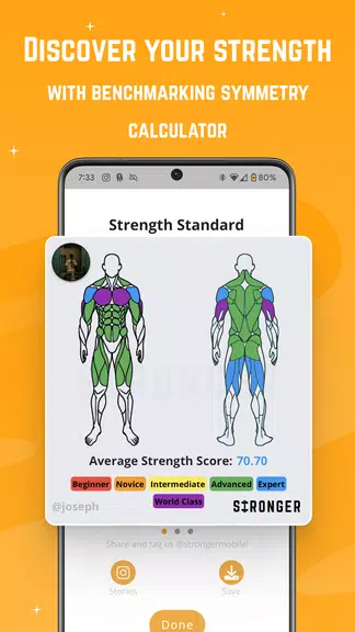 Stronger - Workout Gym Tracker স্ক্রিনশট 1