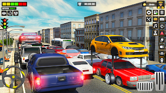 US Taxi Car Driving Games Скриншот 3