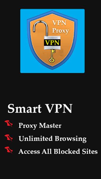 VPN Proxy Master Hide Identity Schermafbeelding 0