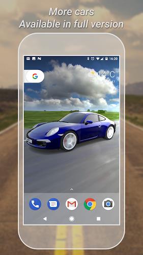 3D Car Live Wallpaper Lite スクリーンショット 3