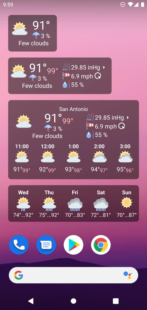 WhatWeather Pro Captura de pantalla 0