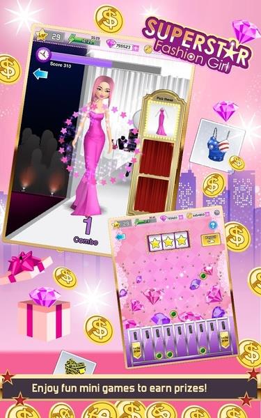 Superstar Fashion Girl Captura de pantalla 1