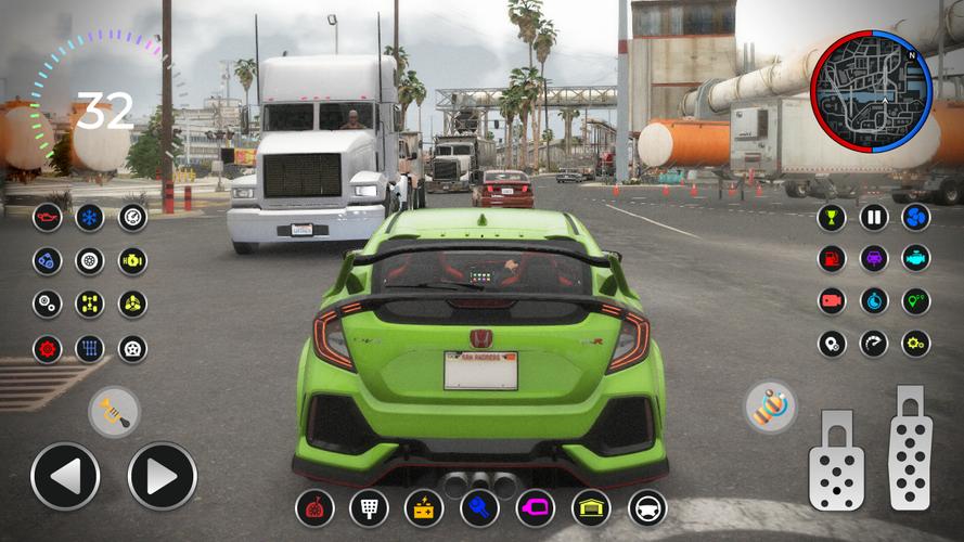 Honda Civic Racer: Max Drift Captura de tela 1