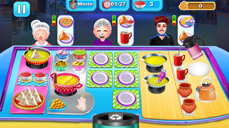 Gujarati Food Cooking Games Screenshot 1