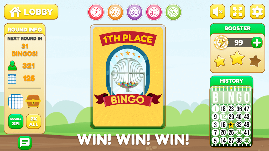 Bingo King-Free Bingo Games-Bingo Party-Bingo Tangkapan skrin 3