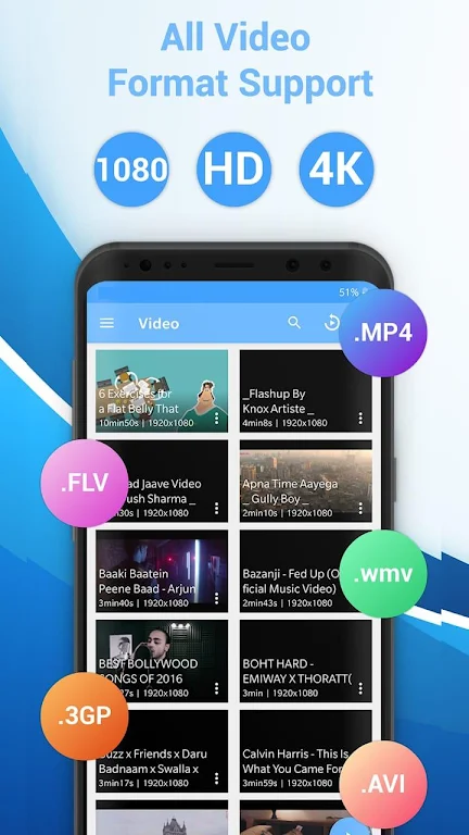 SNXX VIDEO PLAYER 2020 : All Format Video Player Captura de pantalla 3