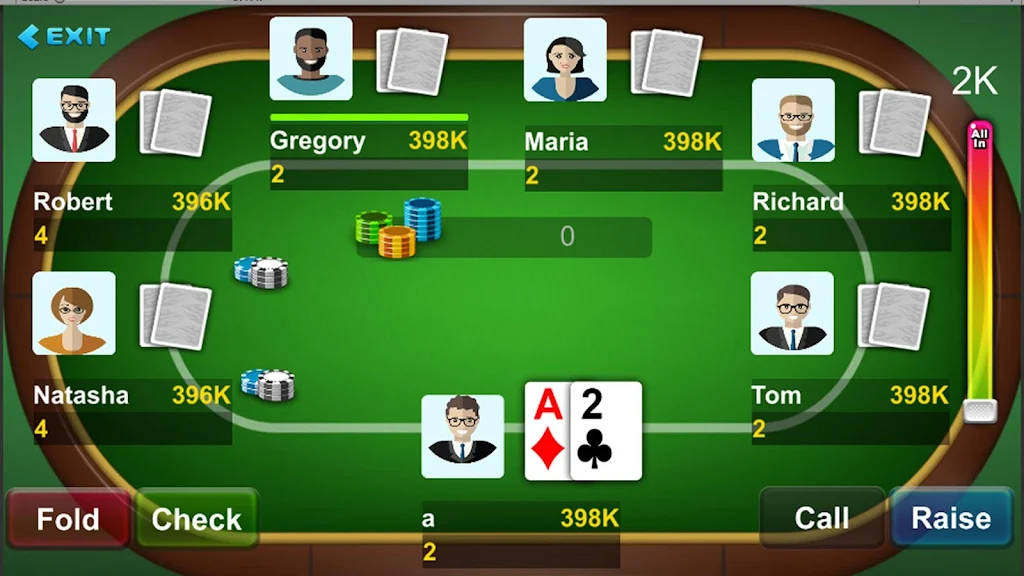 Casino Poker 777 Game Screenshot 2