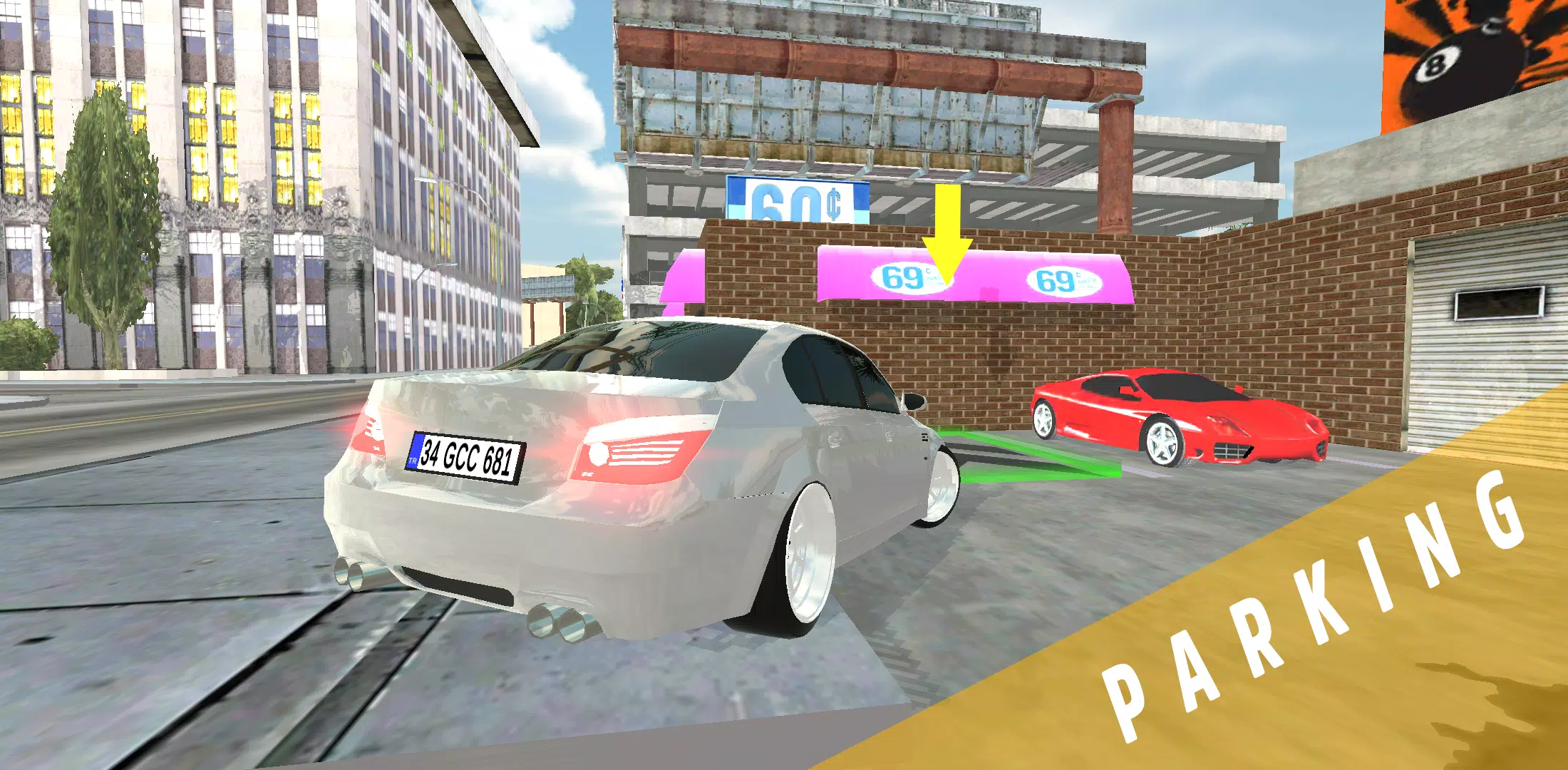 RX-8 Drift & Parking Simulator ဖန်သားပြင်ဓာတ်ပုံ 1