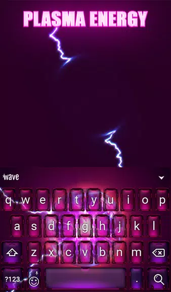 Plasma Keyboard & Wallpaper Zrzut ekranu 1