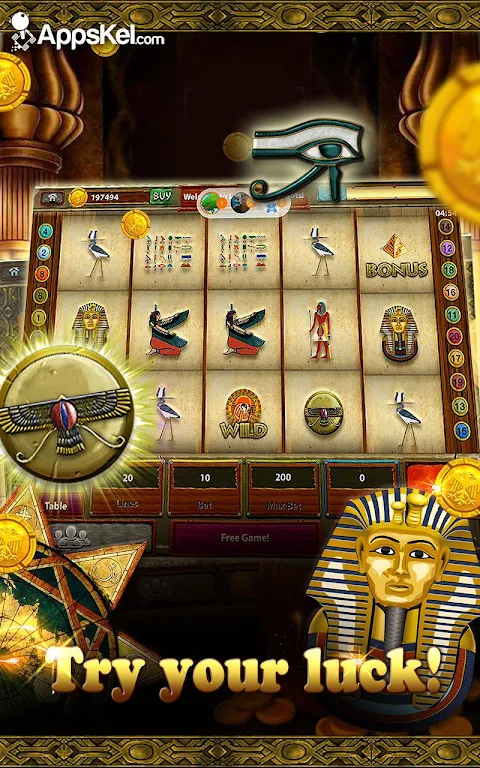 Lost Kingdom Treasure Slots– Las Vegas Casino Game Captura de tela 1