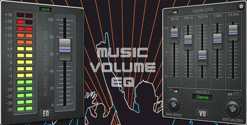 Music Volume EQ + Equalizer Ekran Görüntüsü 0