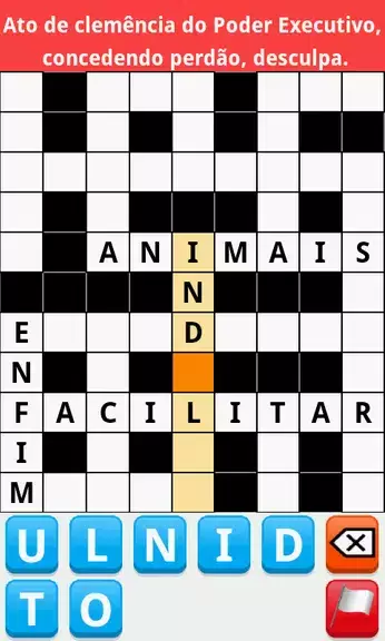 Palavras Cruzadas Brasileiro Ekran Görüntüsü 1