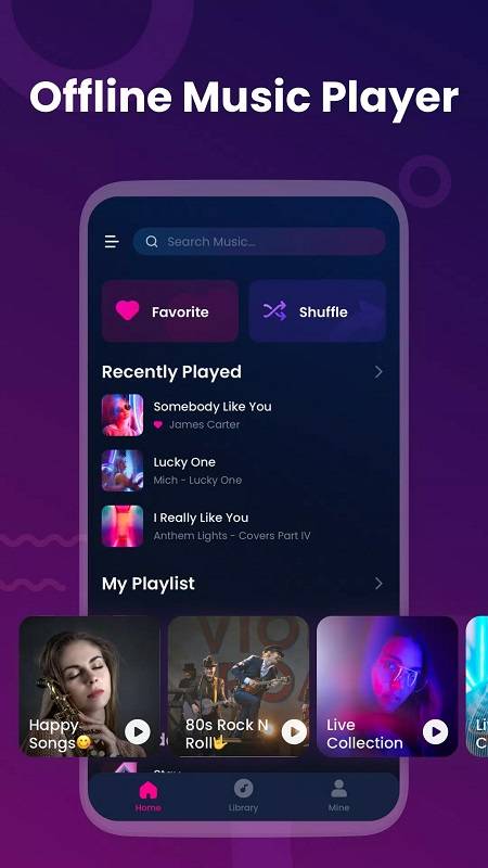 Offline Music Player: My Music Скриншот 3