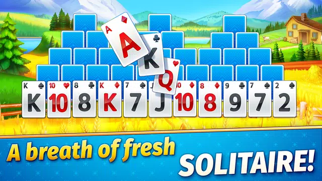 Solitaire Golden Prairies Tangkapan skrin 0