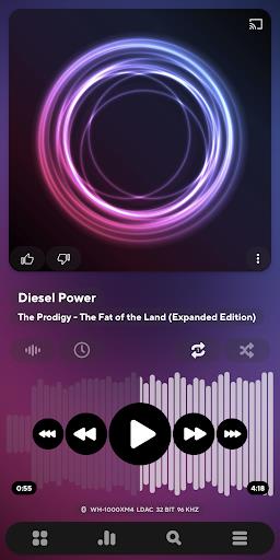 Poweramp Music Player (Trial) Tangkapan skrin 0