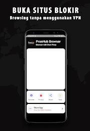 PronHub Browser Anti Blokir Tanpa VPN Screenshot 1