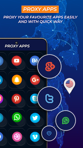 Smart VPN Browser : VPN Pro Tangkapan skrin 0