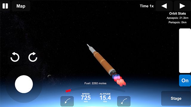 Ellipse: Rocket Simulator Captura de pantalla 1