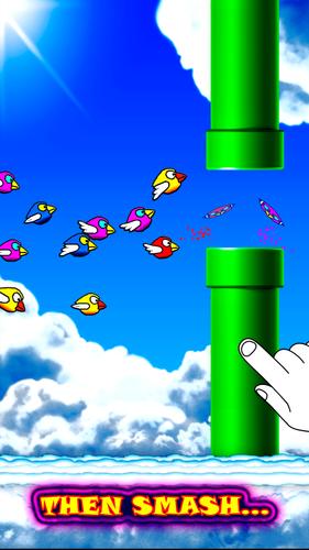 Fun Birds Game - Angry Smash Capture d'écran 1