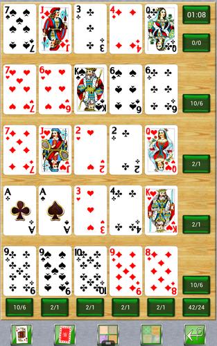 Poker Solitaire スクリーンショット 1