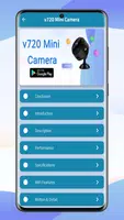 V720 Mini Camera guide應用截圖第1張