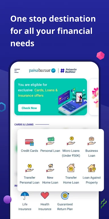 CreditScore, CreditCard, Loans Captura de tela 0