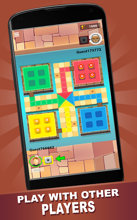 Ludo Fun: Free Family Dice Game Captura de tela 3