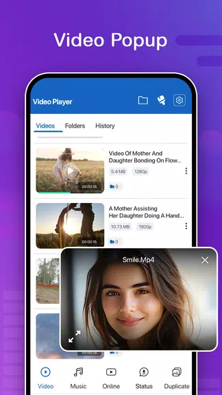 Lecteur vidéo HD Capture d'écran 3