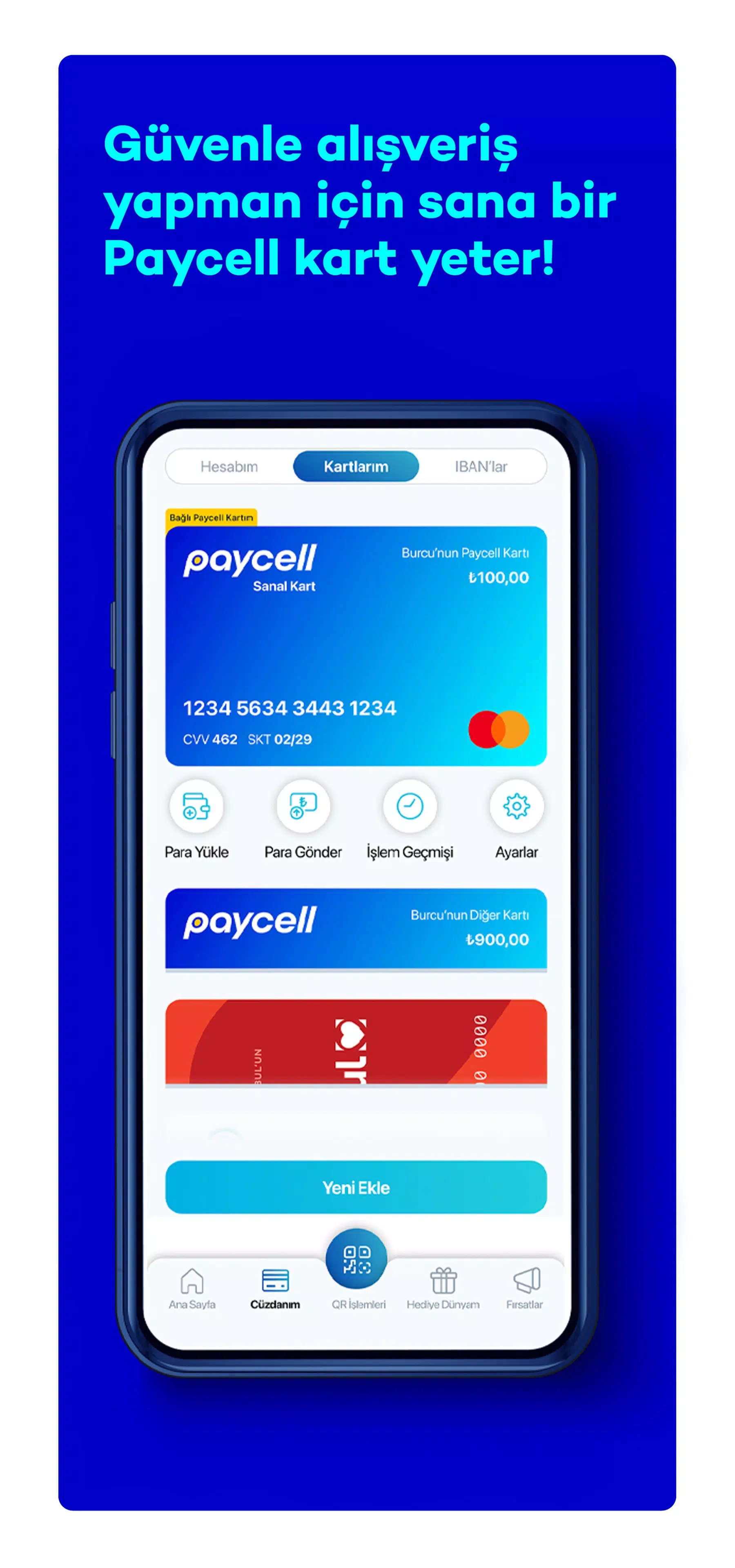 Paycell – Cüzdan, Ödeme, Kart Screenshot 3