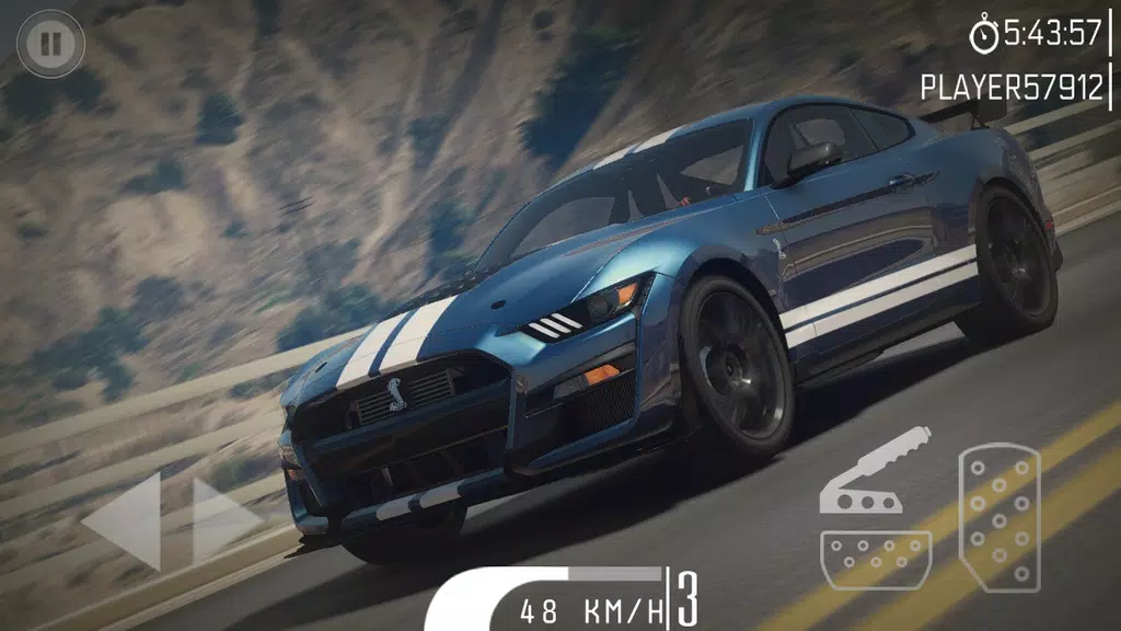 Muscle Mustang Drift & Drag Captura de pantalla 1