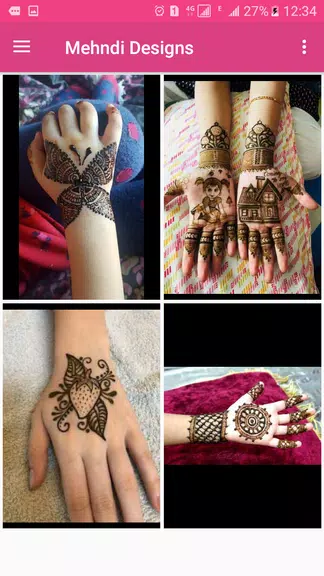 Latest Mehndi Designs ဖန်သားပြင်ဓာတ်ပုံ 2