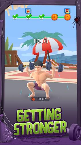 Idle Gym Life 3D! Ảnh chụp màn hình 1