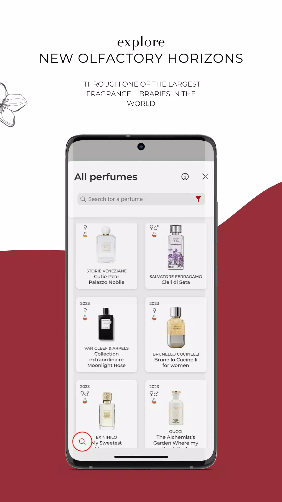 PERFUMIST Perfumes Advisor 스크린샷 1