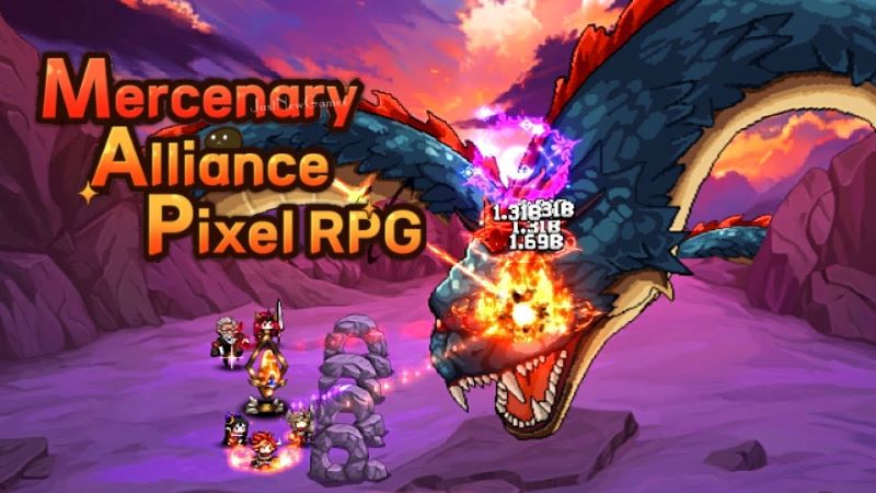 Mercenary Alliance: Pixel RPG Ekran Görüntüsü 0