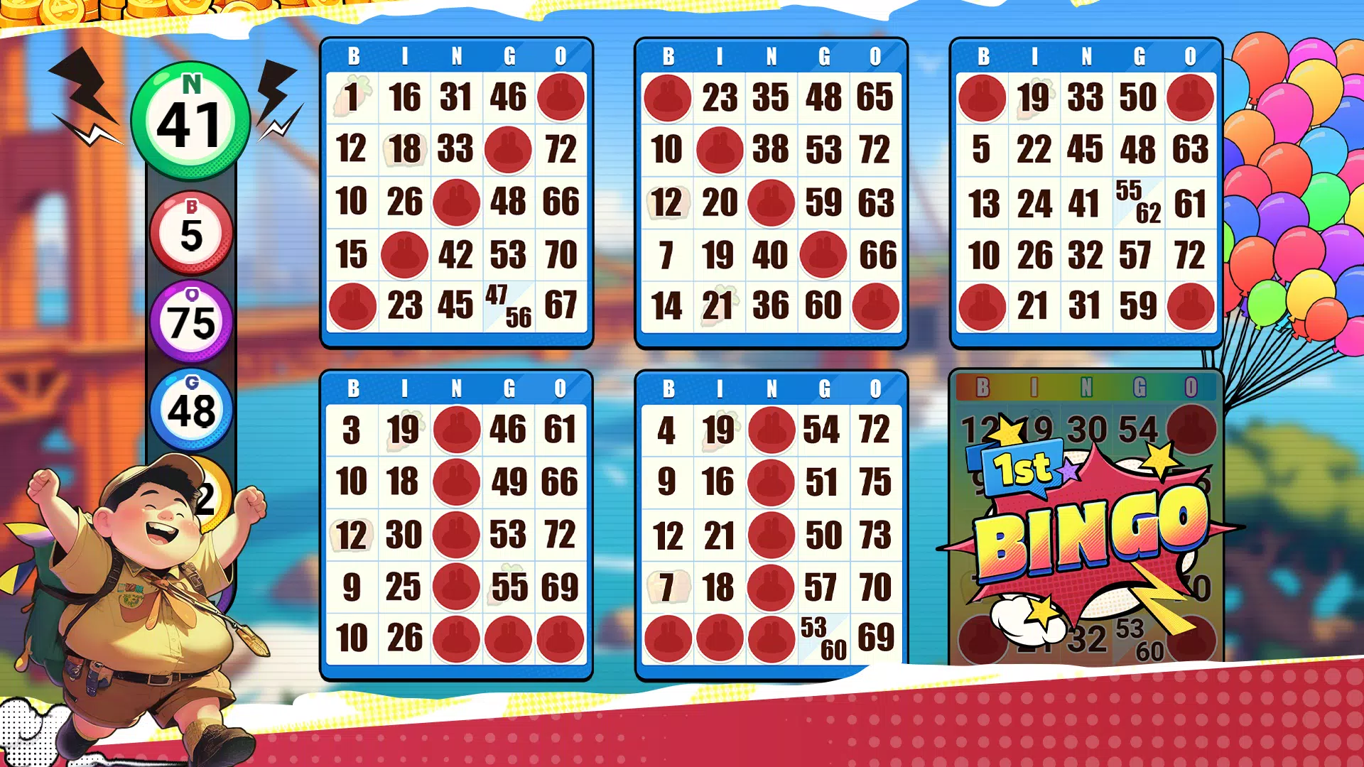 Bingo Up: Love Adventure Bingo ဖန်သားပြင်ဓာတ်ပုံ 1