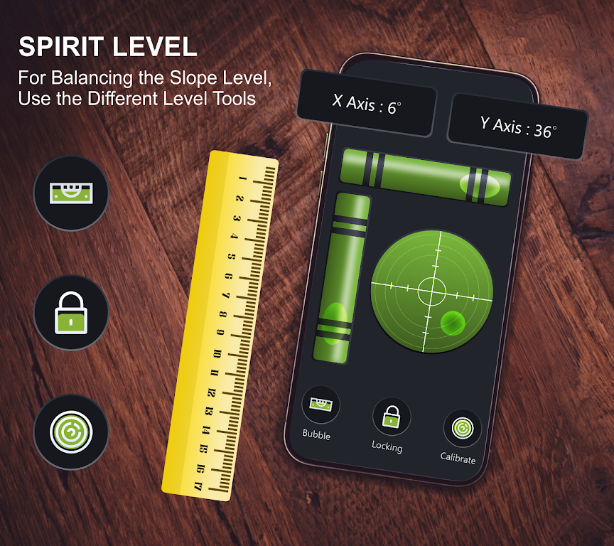 Spirit level - Bubble level Zrzut ekranu 2