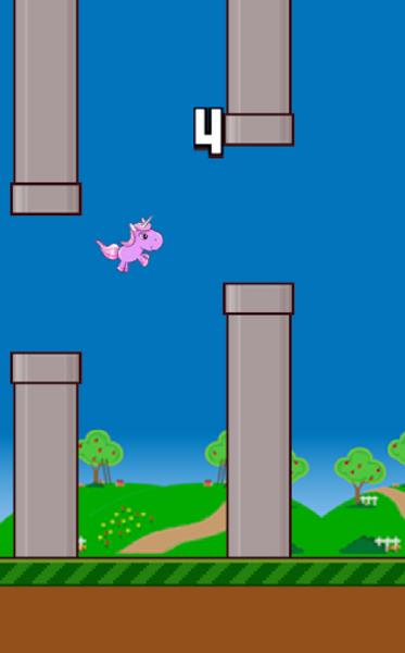 Schermata Flappy Unicorn 3