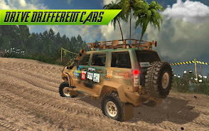 Offroad Jeep Driving Simulator Скриншот 1