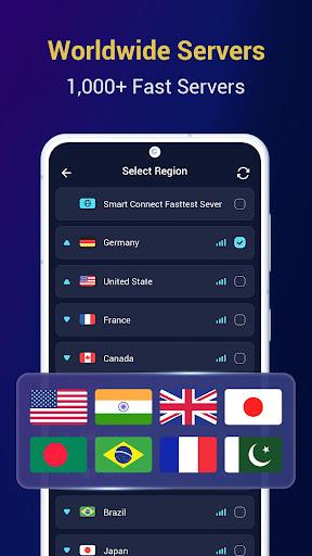 Global VPN - Smart & Security Zrzut ekranu 1