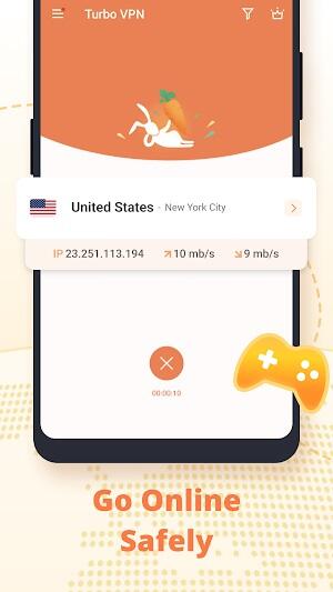 Turbo VPN Ảnh chụp màn hình 3