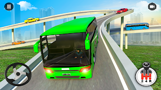 City Coach Bus Game Simulator स्क्रीनशॉट 0