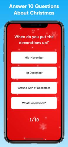 Christmas Quiz Game Capture d'écran 0
