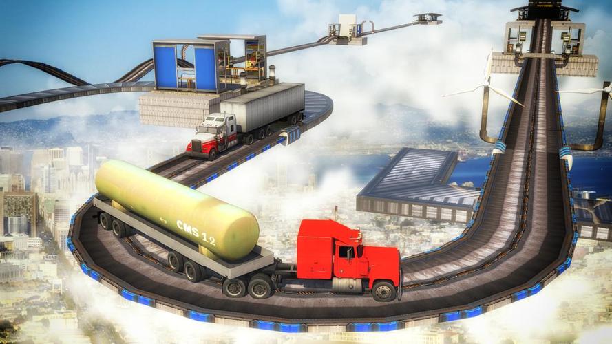 Impossible 18 Wheeler Truck Dr Captura de tela 0