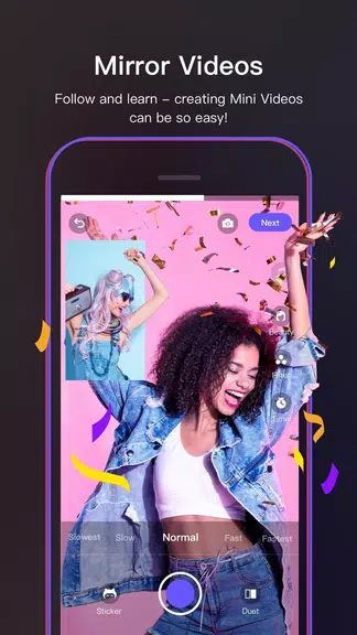 VOOV - Free Social Video App Captura de pantalla 1