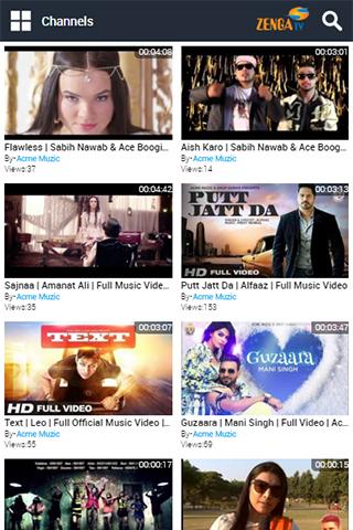 ZengaTV Mobile TV Live TV Ekran Görüntüsü 0