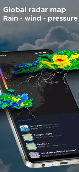 Overdrop: Weather today, radar স্ক্রিনশট 2